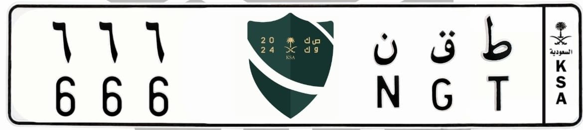 لوحة ط ق ن 666